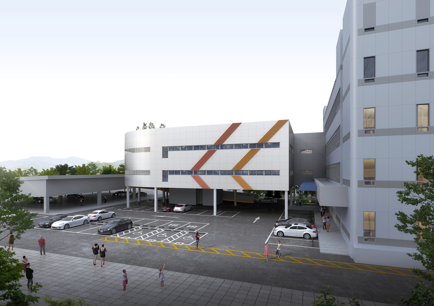 시흥우체국 주차타워 증축공사